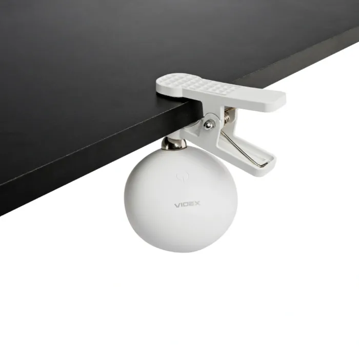 VIDEX VLE-TF18W 3W 3000-5500K 220V LED лампа настiльна з акумулятором