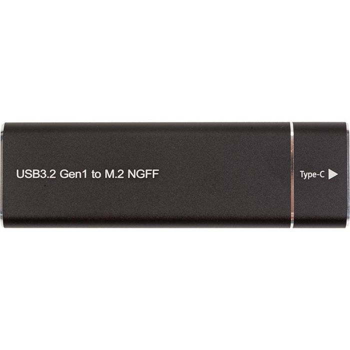 Зовнішня кишеня PowerPlant для SSD M.2 SATA USB3.2 (HC380305)