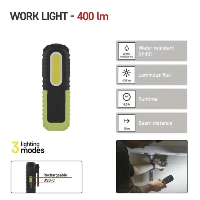EMOS P4531 5W 400Lm Li-Ion Лiхтар LED