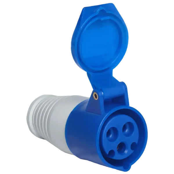 UEA 213 16А 220В 2Р+Е IP44 Розетка переносна