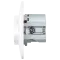 VIDEX BINERA (VF-BNSK1GU2-W) (20/120) Розетка біла 1 пост з заземленням 2USB